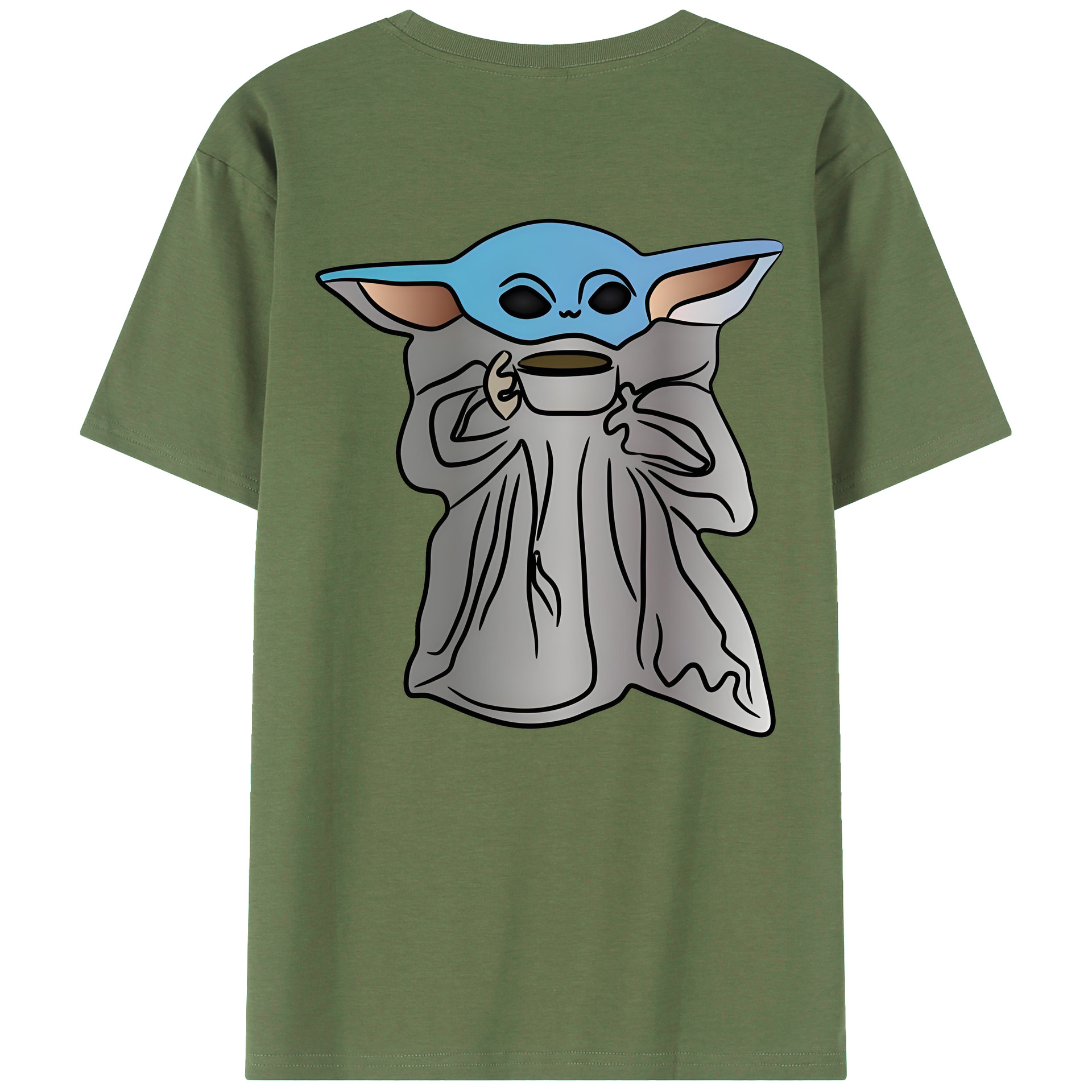 （画像用） スター・ウォーズ Star Wars 綿100％ メンズ半袖Tシャツ（バックプリント） 通気性